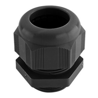 Forskruning polyamid M20 Ø7-14 IP68 sort
