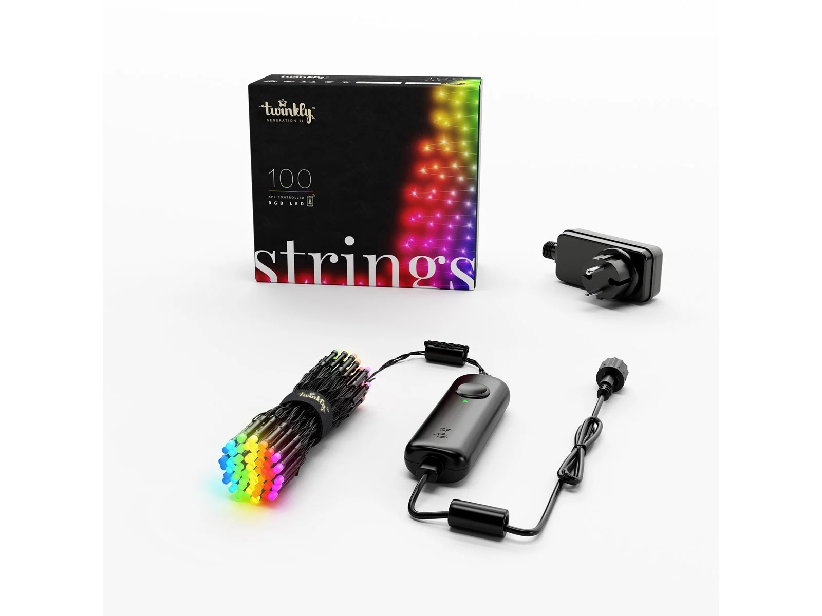 Twinkly lyskæde RGB 100 LED 8 meter