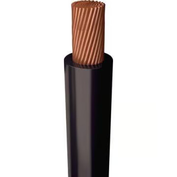 Monteringsledning H05Z-K 95°C 1X0,75 SORT - Metervare