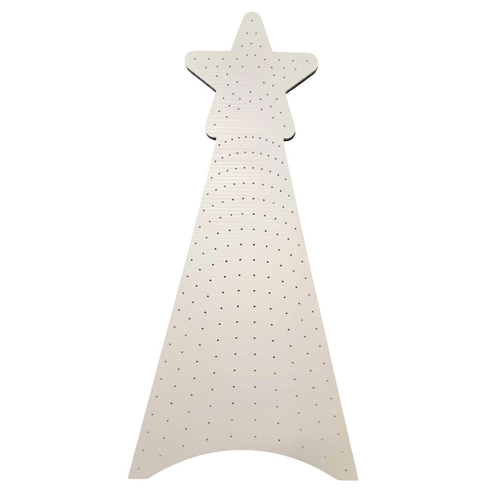 Twinkly Fladt Træ | 100 LED | 70cm | Hvid